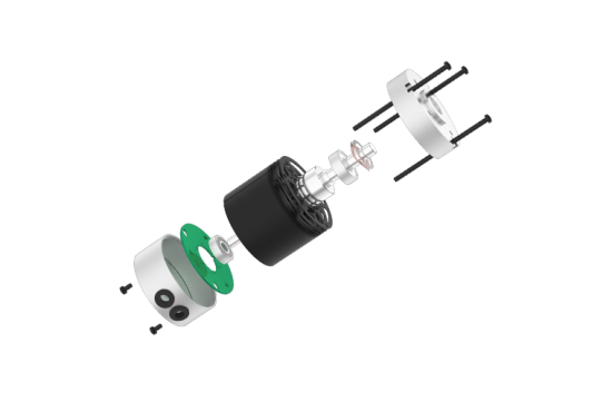  Motor sin escobillas 24V Diámetro 2.402 in DC Motor eléctrico  4000/5000rpm Alto par 52.5/50W Sin escobillas Motor de CC pequeño 3 fases  42BLS02 - (Velocidad (RPM): 5000rpm, Voltaje (V): 24V) 