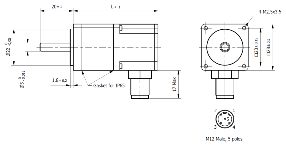 Tech SM28 070-IP65