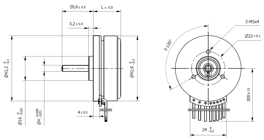 Tech 45BLW18 Wires