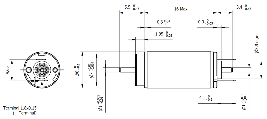 Tech 08DC16N-12V-PM