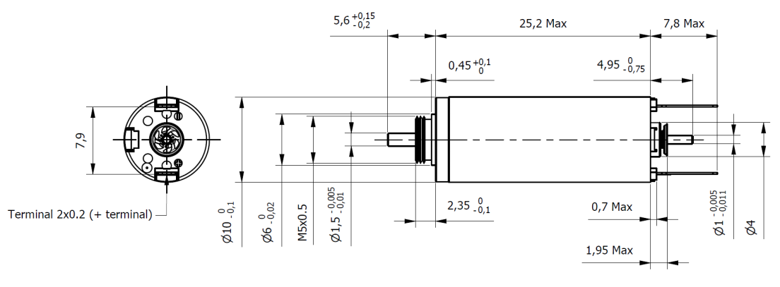 Tech 10DC25N-3V-PM