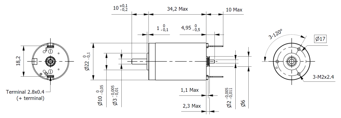 Tech 22DC34N-24V-G