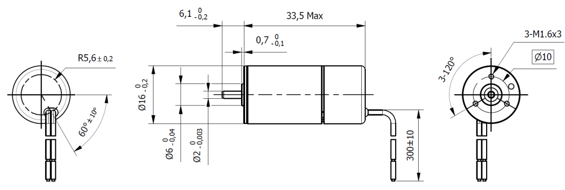 Tech 16EC33P-6V-2W