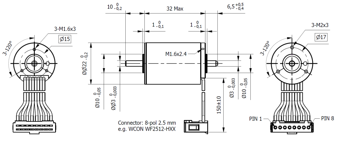 Tech 22EC32P-6V