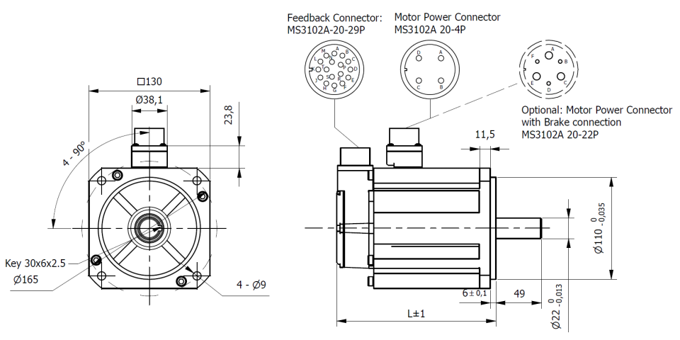 Tech 130SV300-48V-30EA1