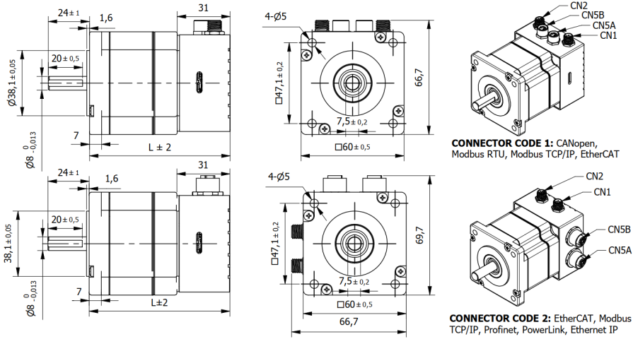 Tech ISI60 081E-IP M001-S200