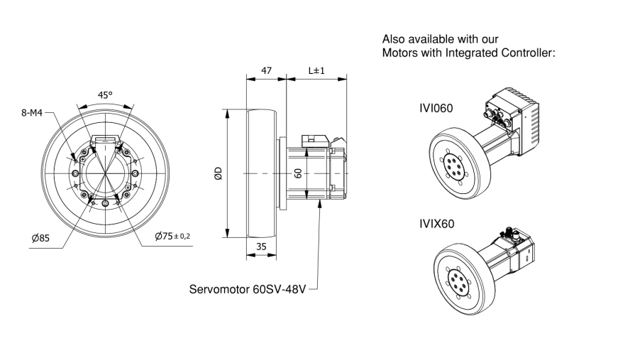Tech Wheel 60 SV10-48V